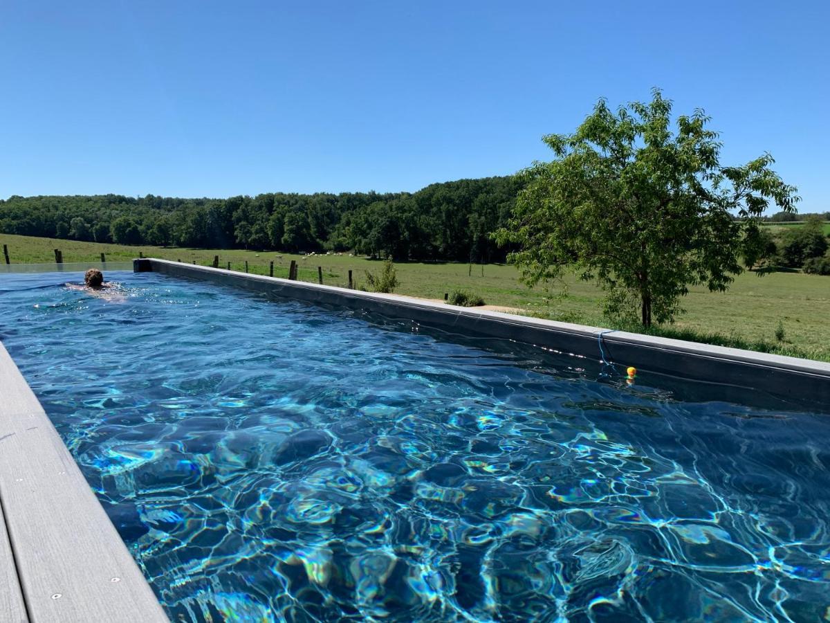 La Ferme Du Bonheur Bed & Breakfast Arbigny Exterior photo