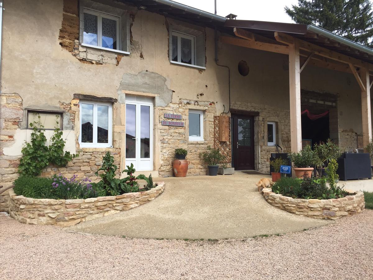 La Ferme Du Bonheur Bed & Breakfast Arbigny Exterior photo